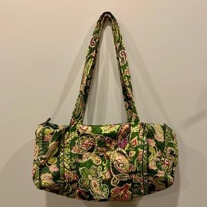 Vera Bradley travel duffel in Chelsea Green